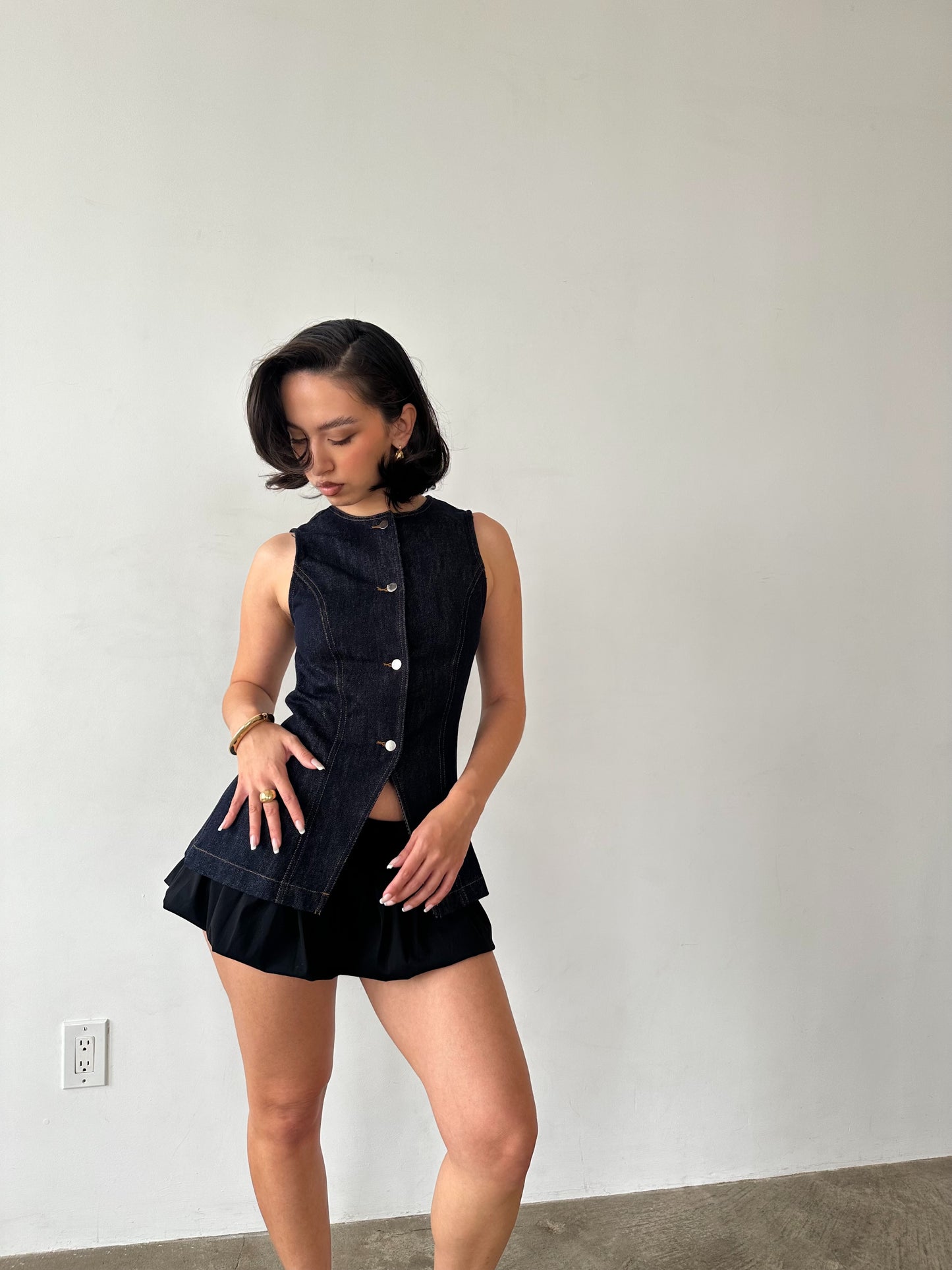 Made To Last Dark Denim Top