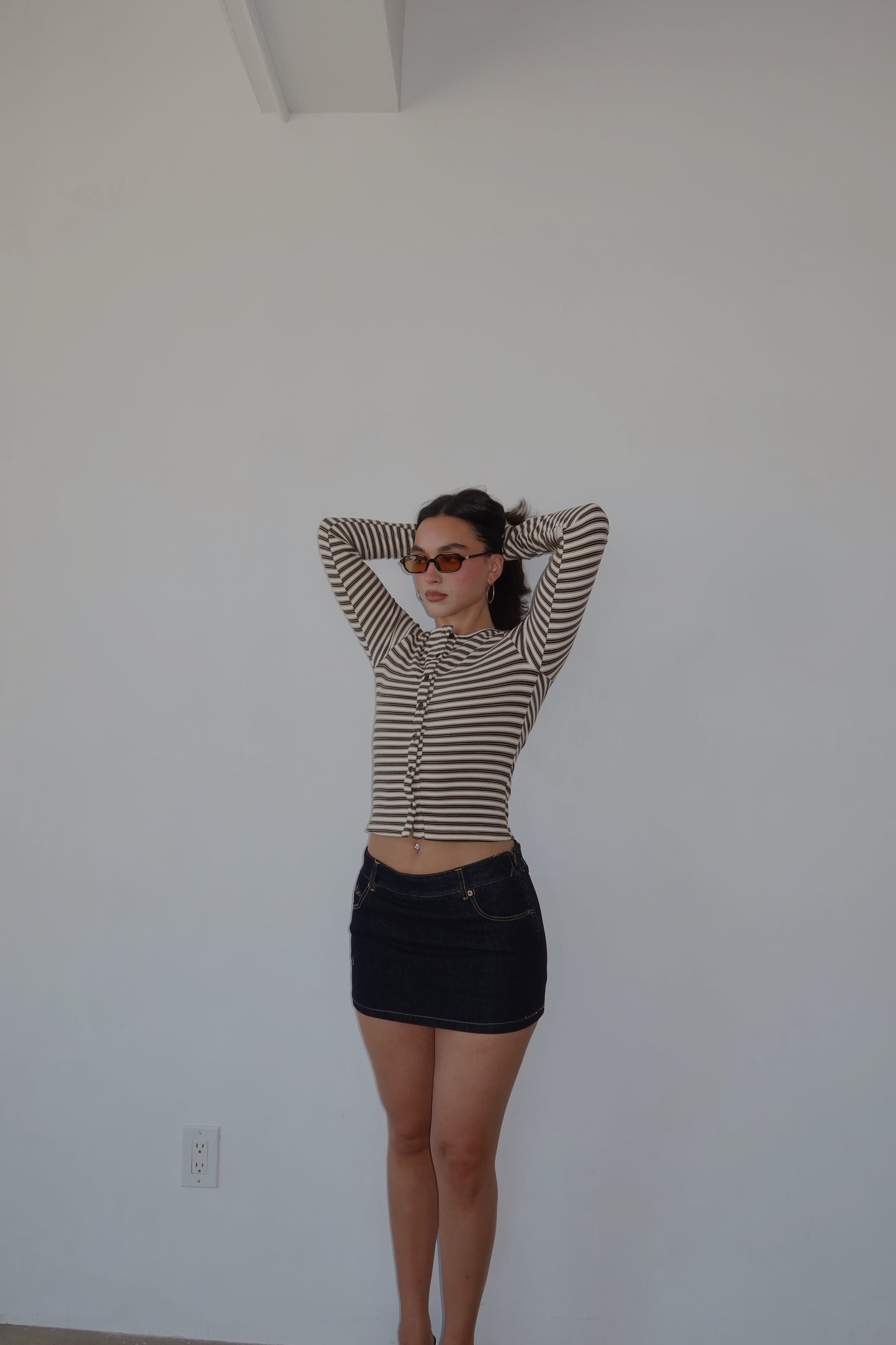 Made To Last Dark Denim Skort