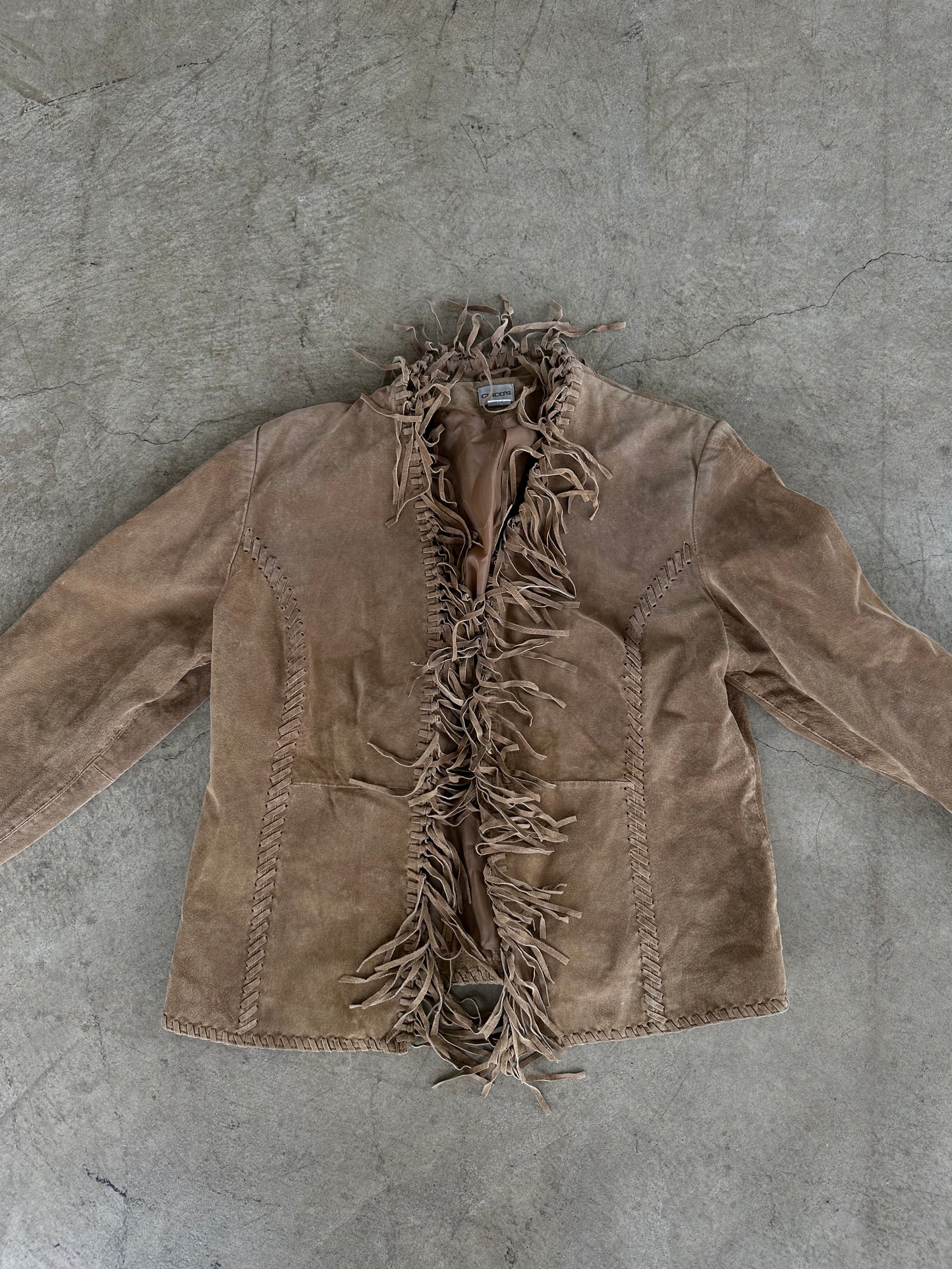 Chico’s Vintage Fringe Jacket