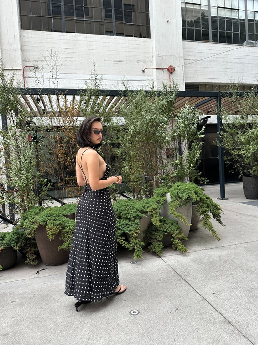 Charmed Polka Dot Dress
