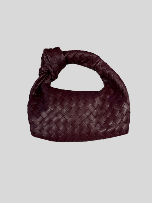 Nicole Mini Burgundy Purse