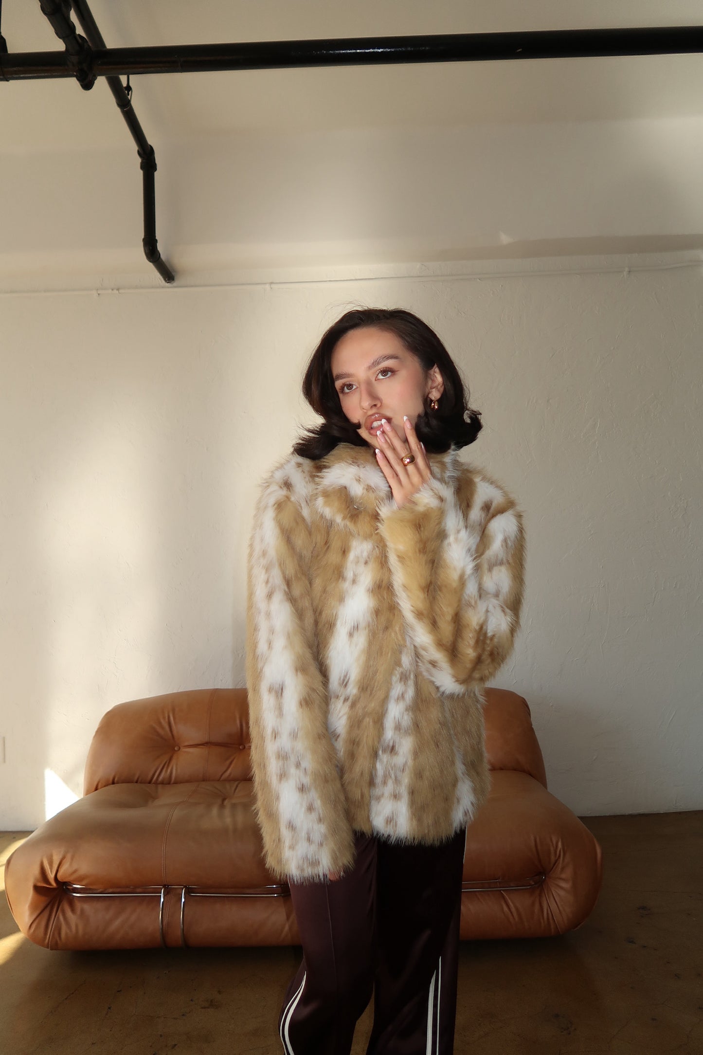 Spotted Fur Coat