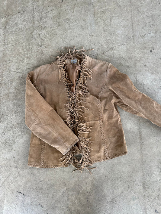 Chico’s Vintage Fringe Jacket
