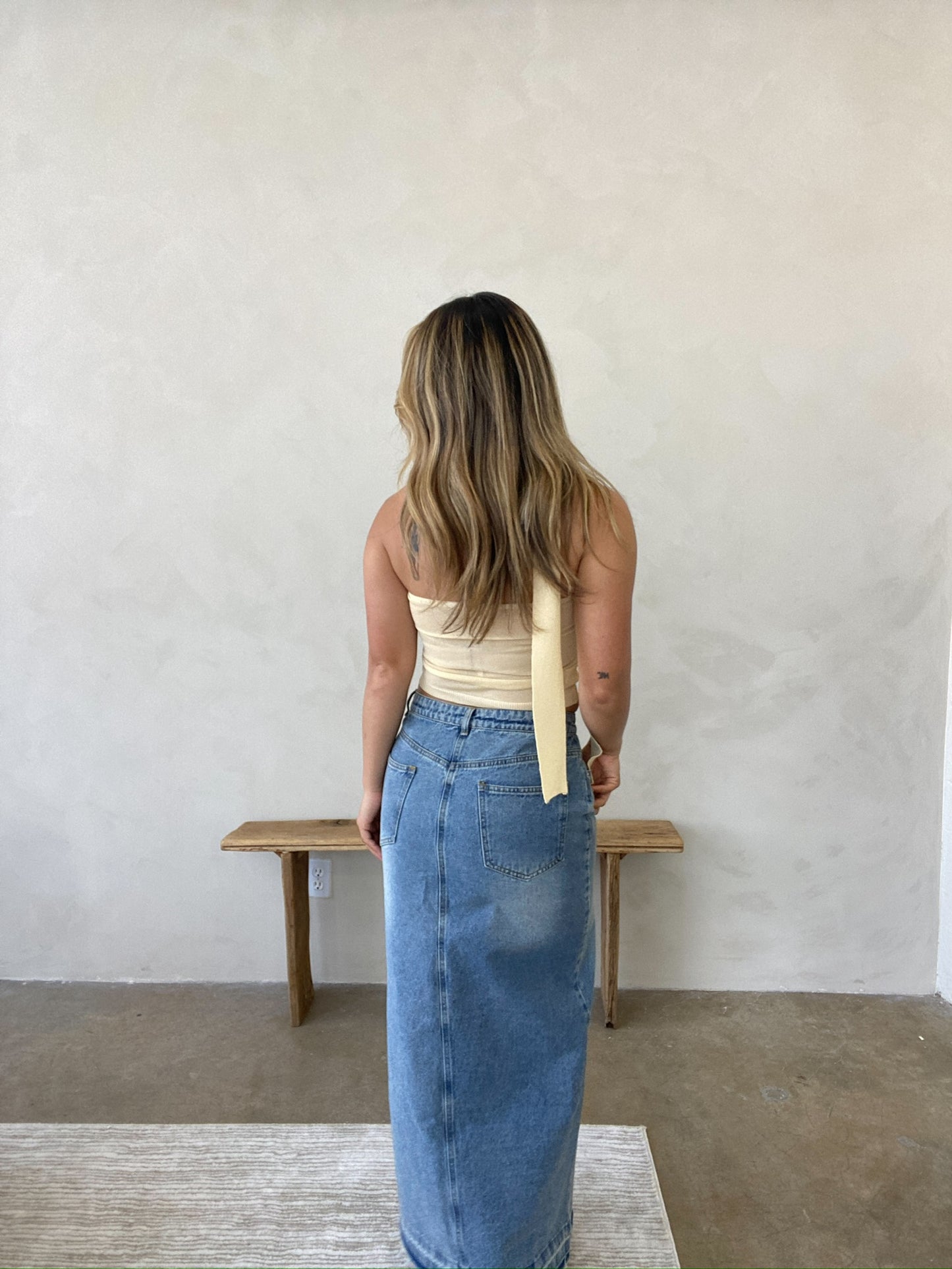 Sweetheart Split Skirt