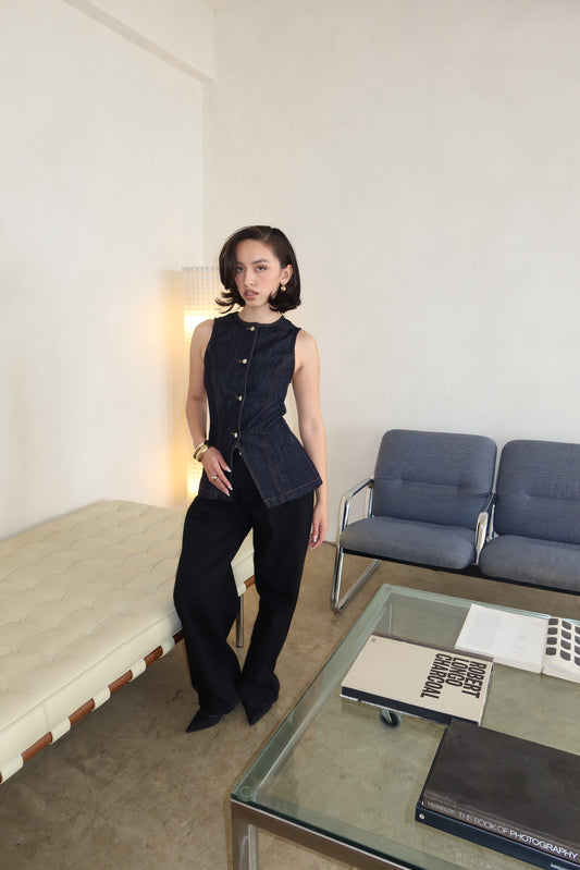 Made To Last Dark Denim Top