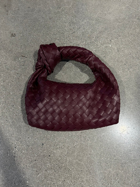 Nicole Mini Burgundy Purse