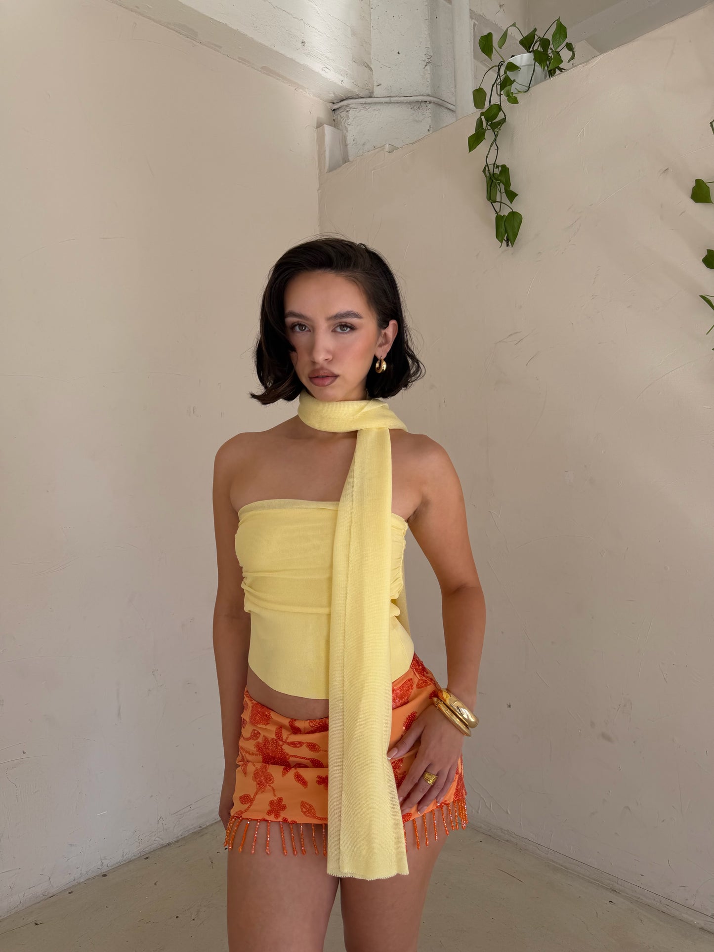 Always About Me Scarf Top