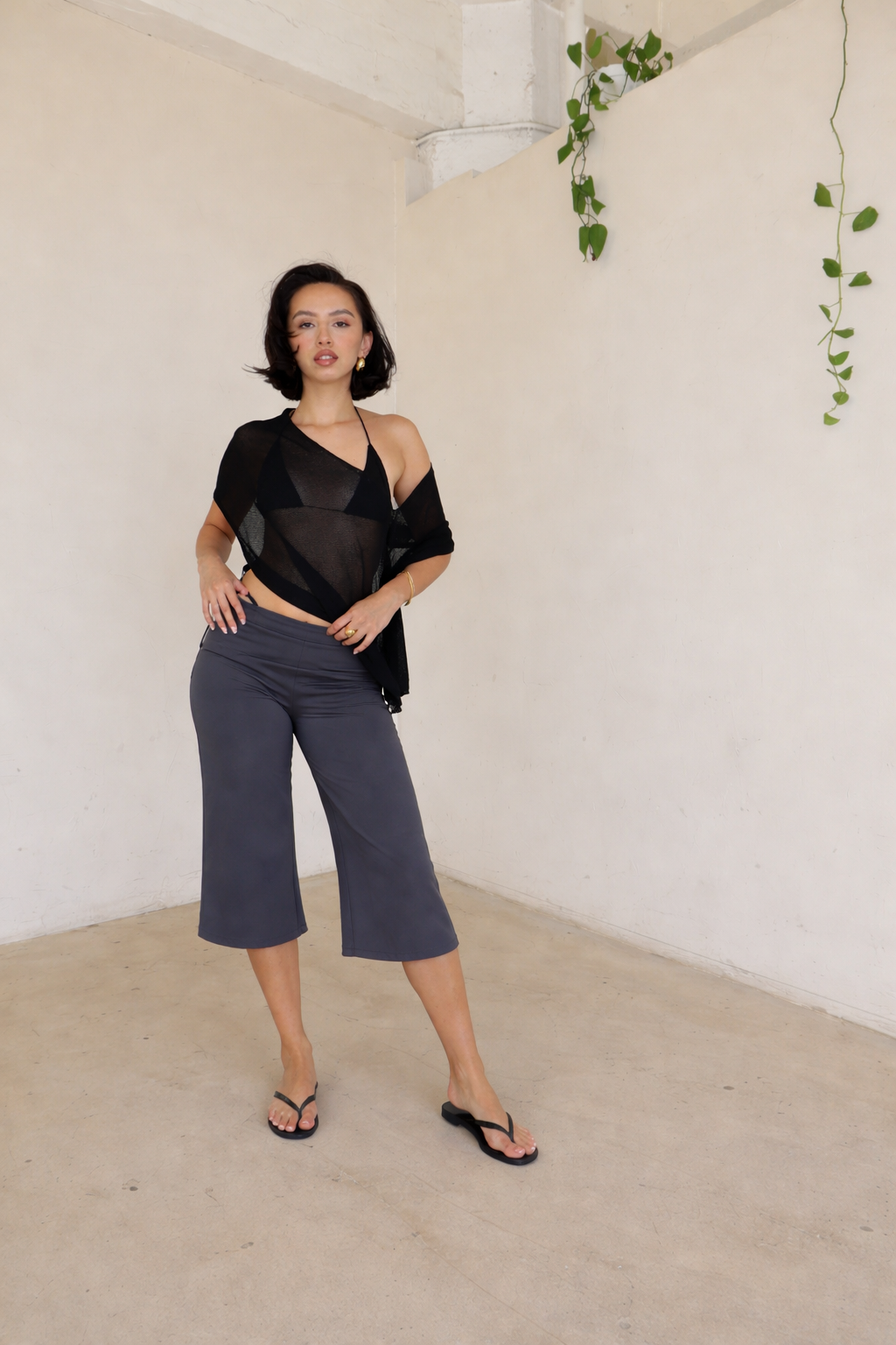 Just My Type Capri Pants