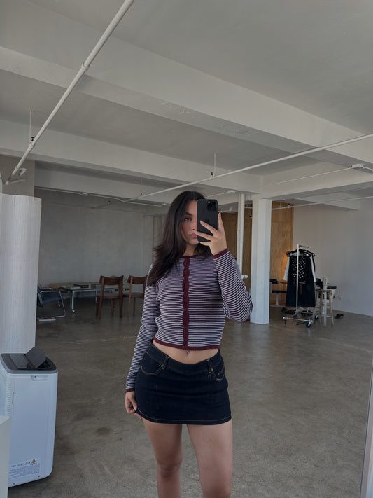 Made To Last Dark Denim Skort