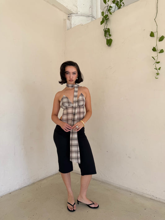 Nobody’s Watching Scarf Top