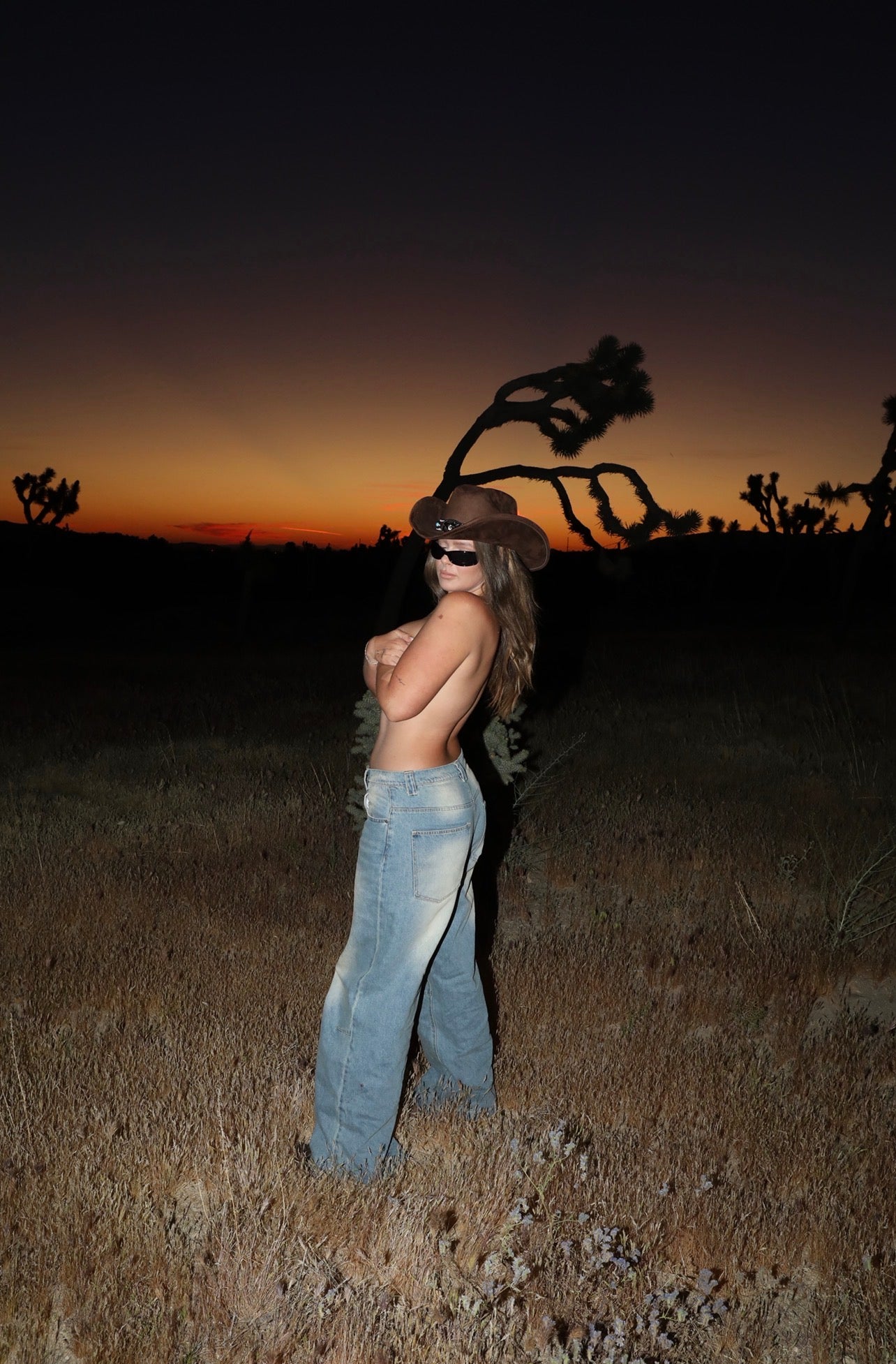 Off-Dusty Oversize Jeans